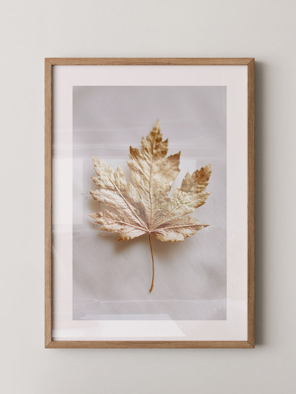 Goldenes Blatt edel