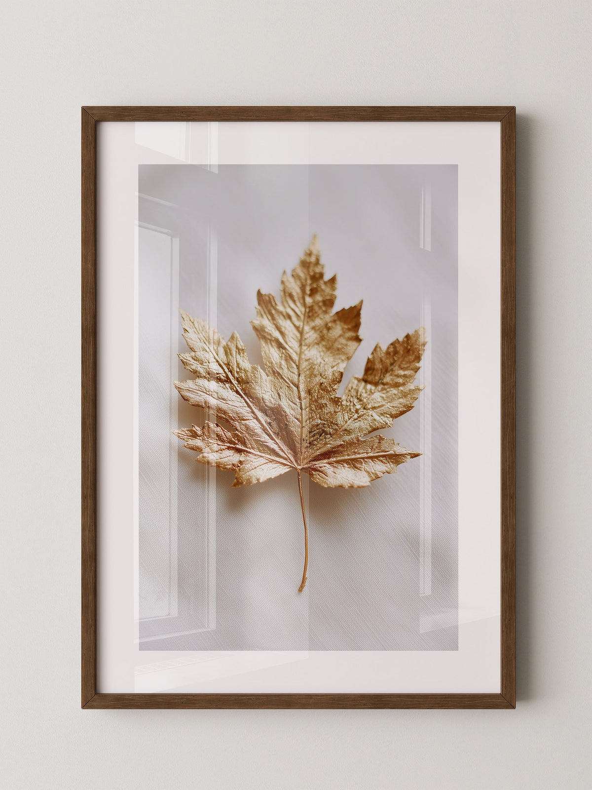Goldenes Blatt edel