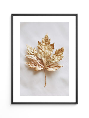 Goldenes Blatt edel