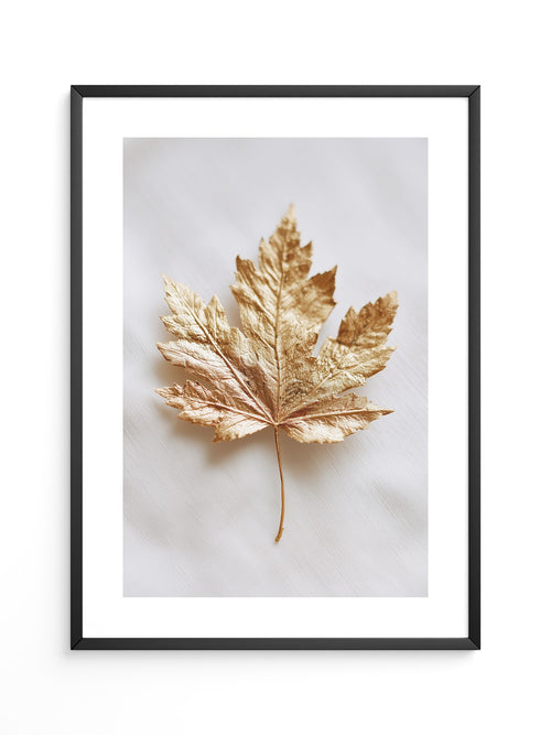 Goldenes Blatt edel