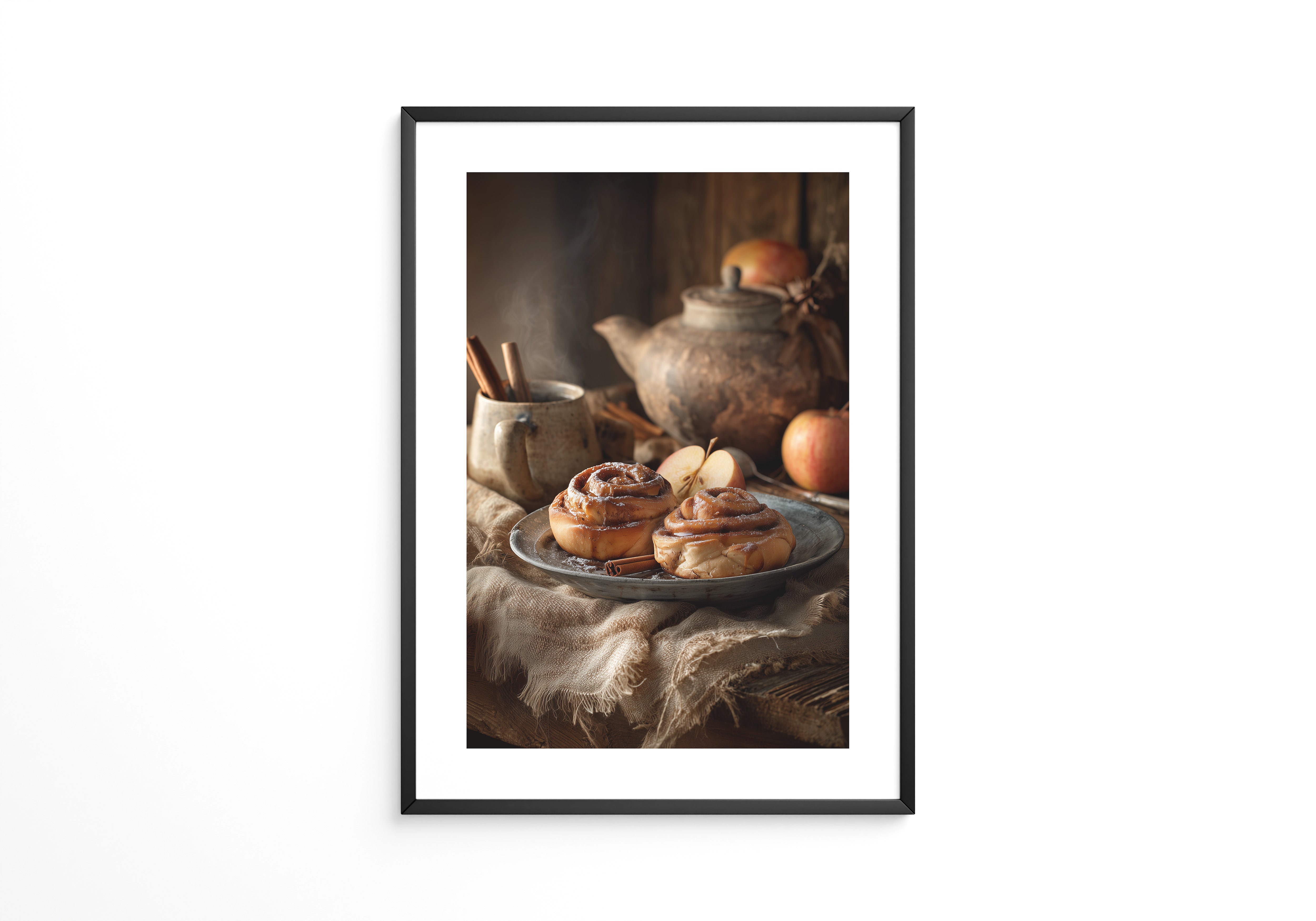 Zimtschnecken Gemütlich Vintage