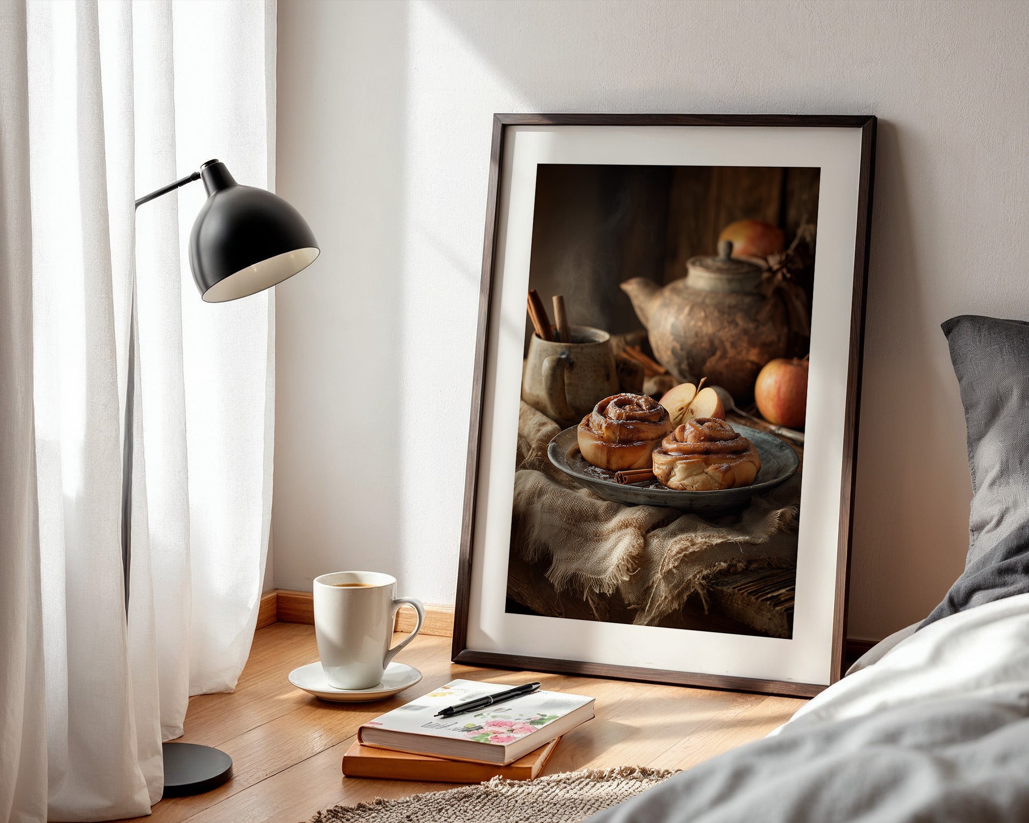 Zimtschnecken Gemütlich Vintage