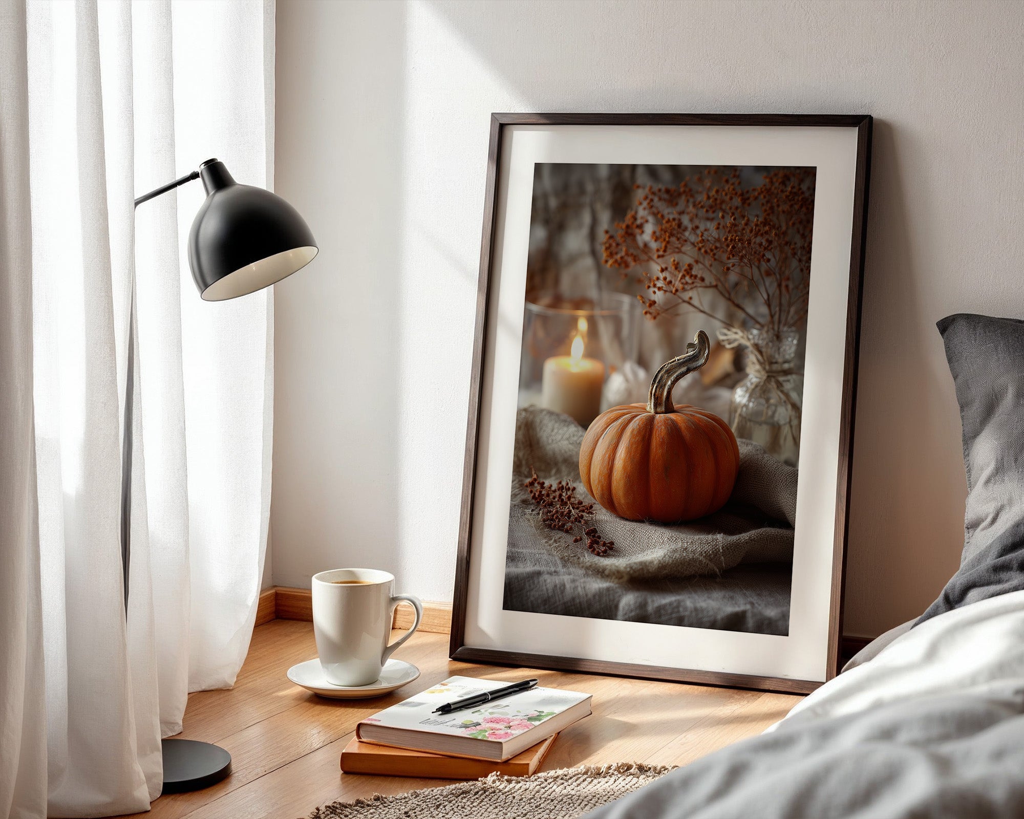 Kürbis Herbstlich Stillleben