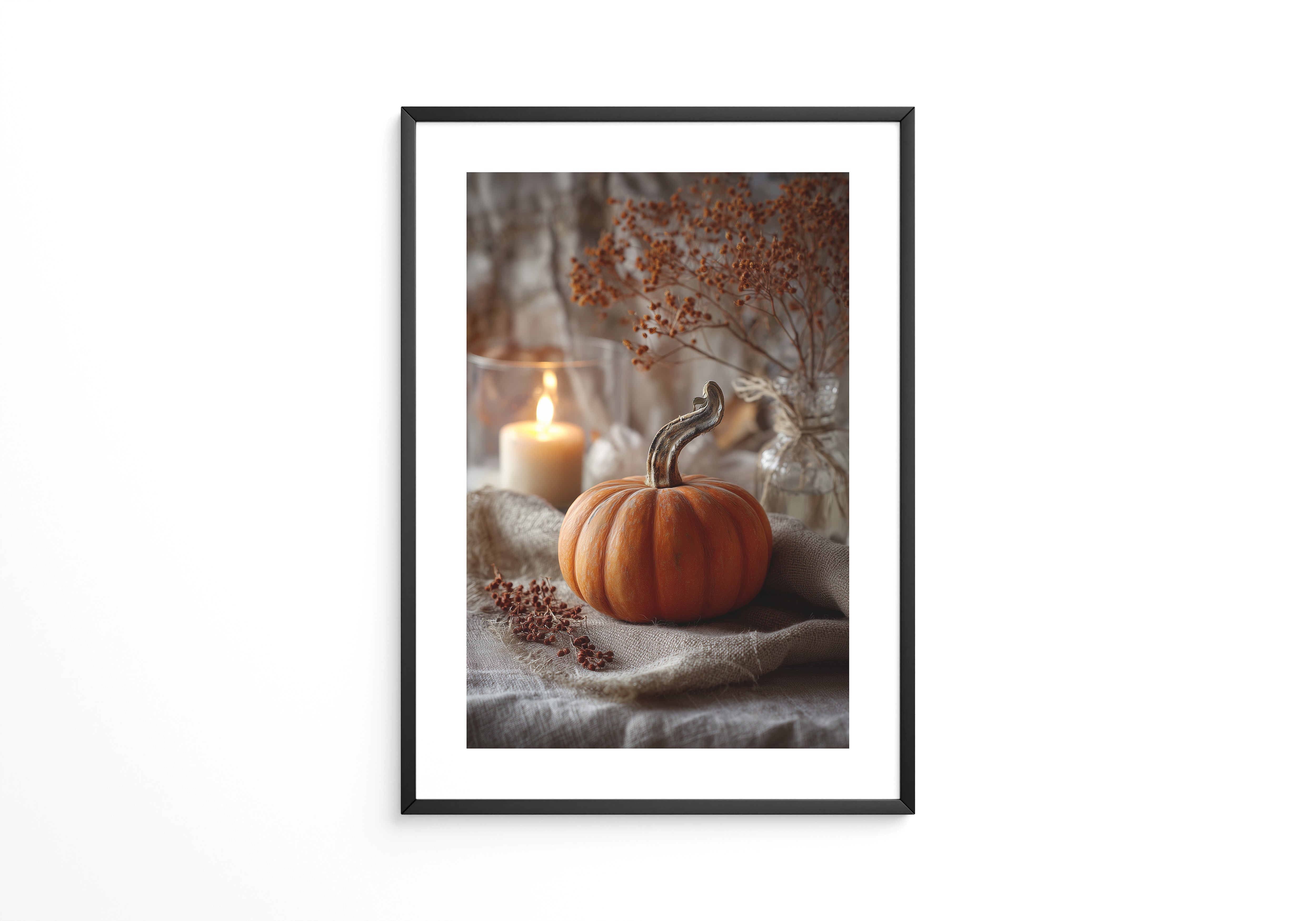 Kürbis Herbstlich Stillleben