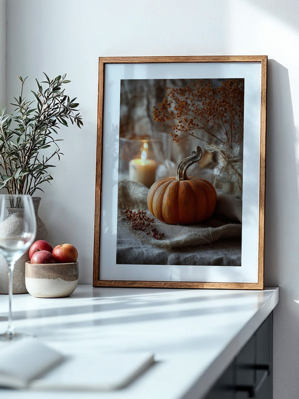 Kürbis Herbstlich Stillleben