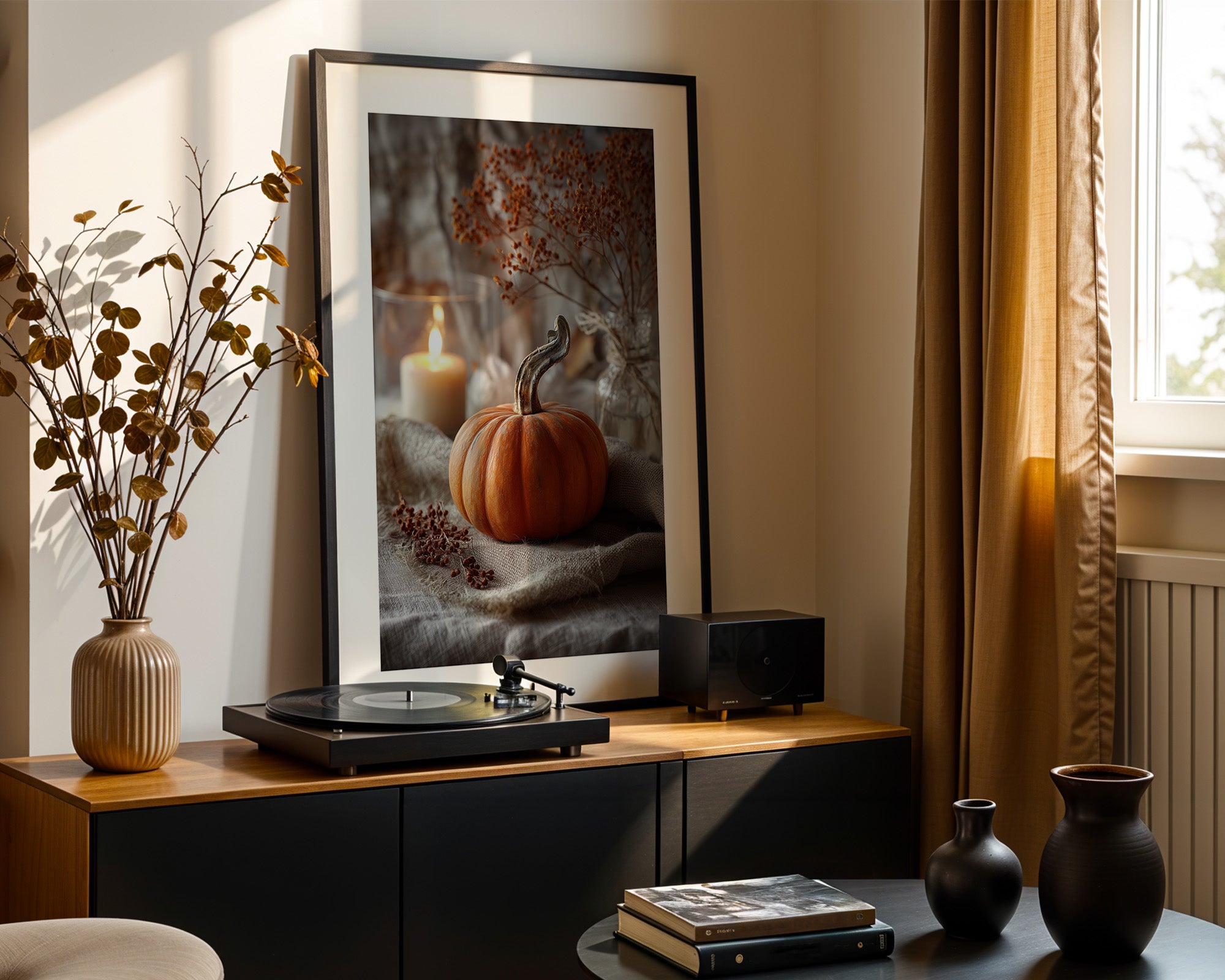 Kürbis Herbstlich Stillleben