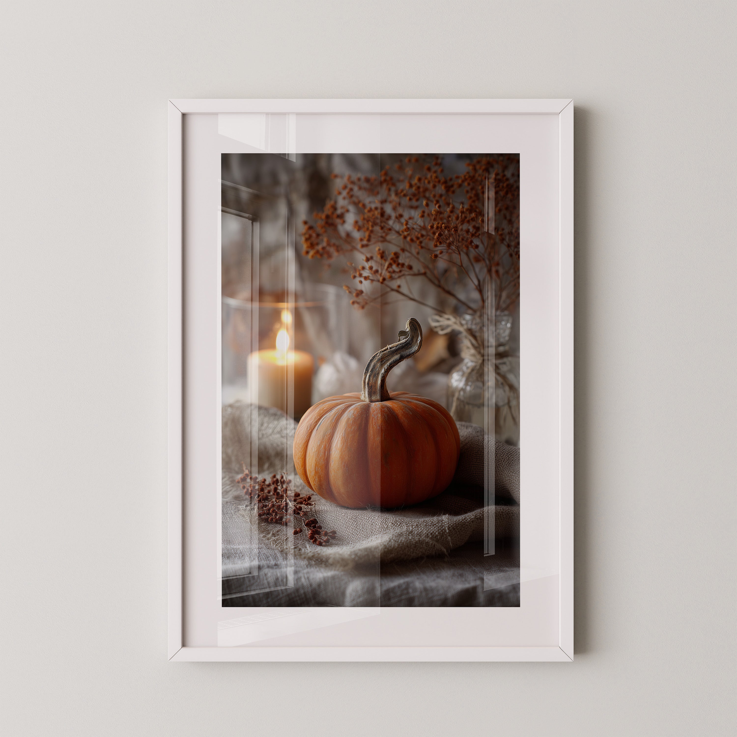 Kürbis Herbstlich Stillleben