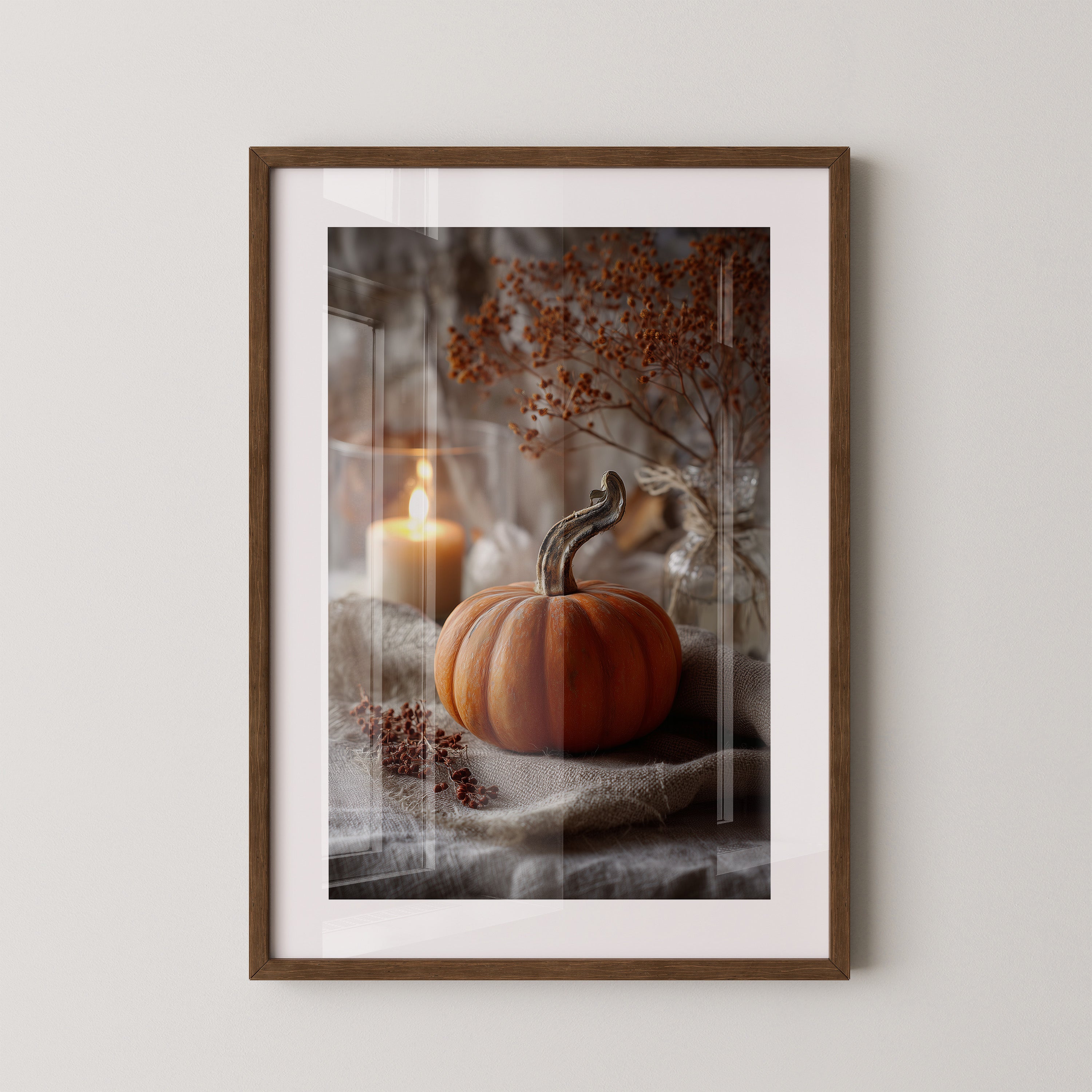 Kürbis Herbstlich Stillleben