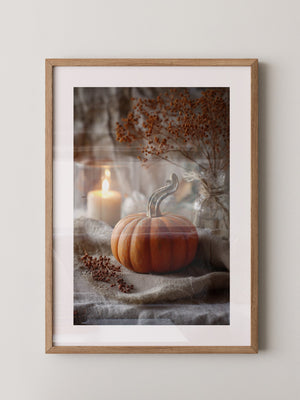 Kürbis Herbstlich Stillleben