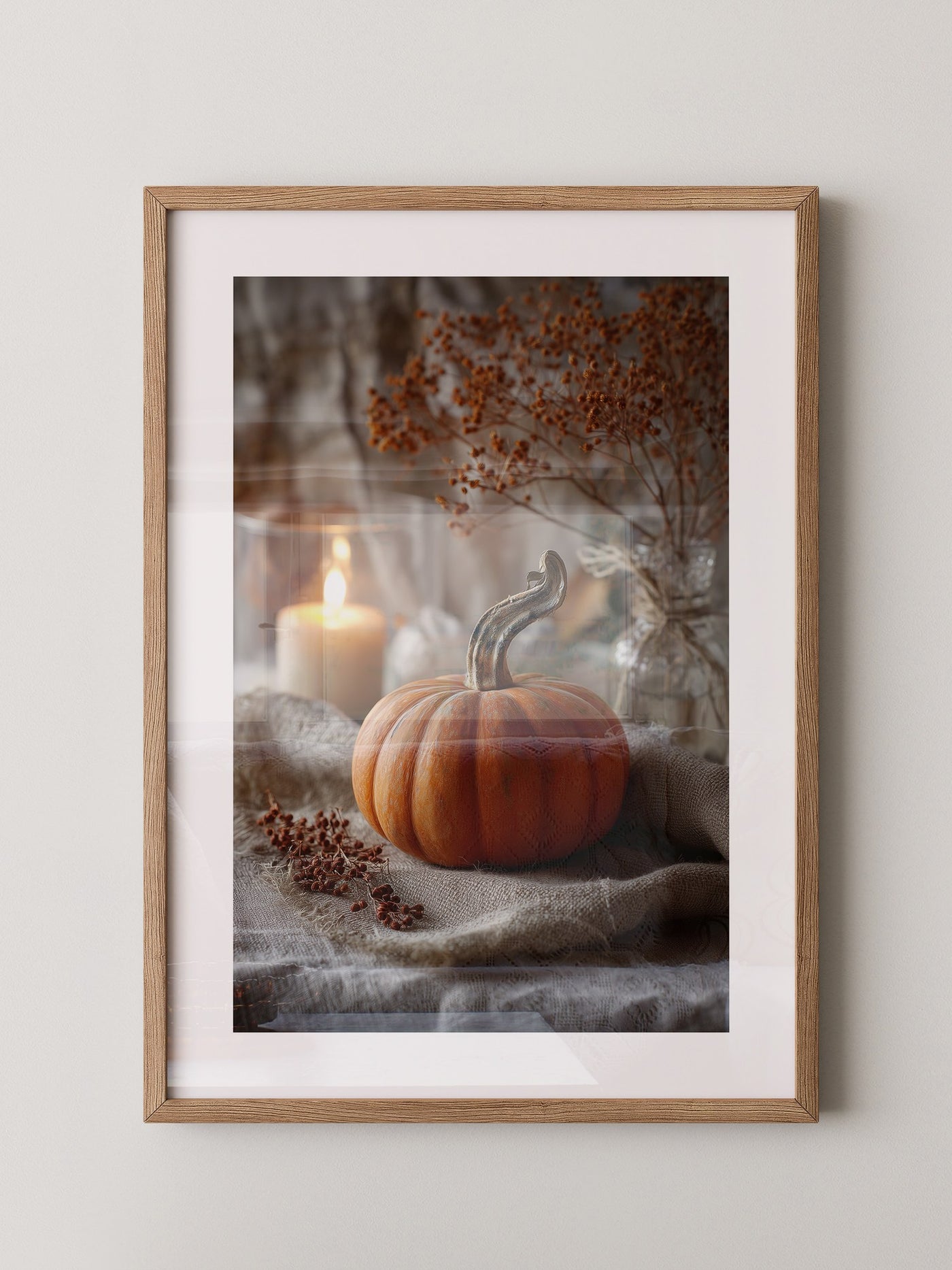 Kürbis Herbstlich Stillleben