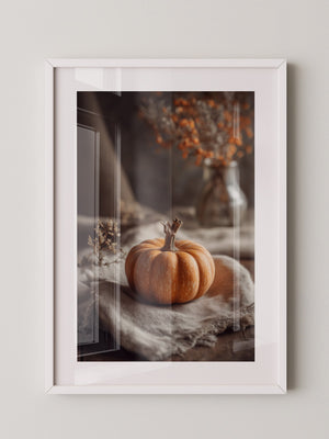 Kürbis Herbst Vintage Stillleben