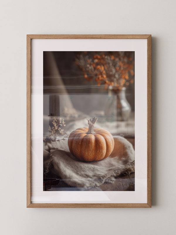 Kürbis Herbst Vintage Stillleben