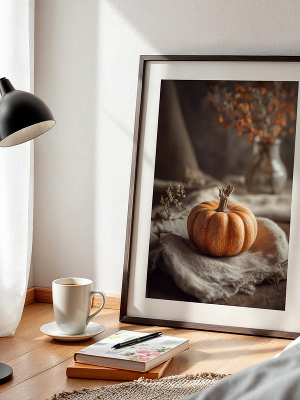 Kürbis Herbst Vintage Stillleben
