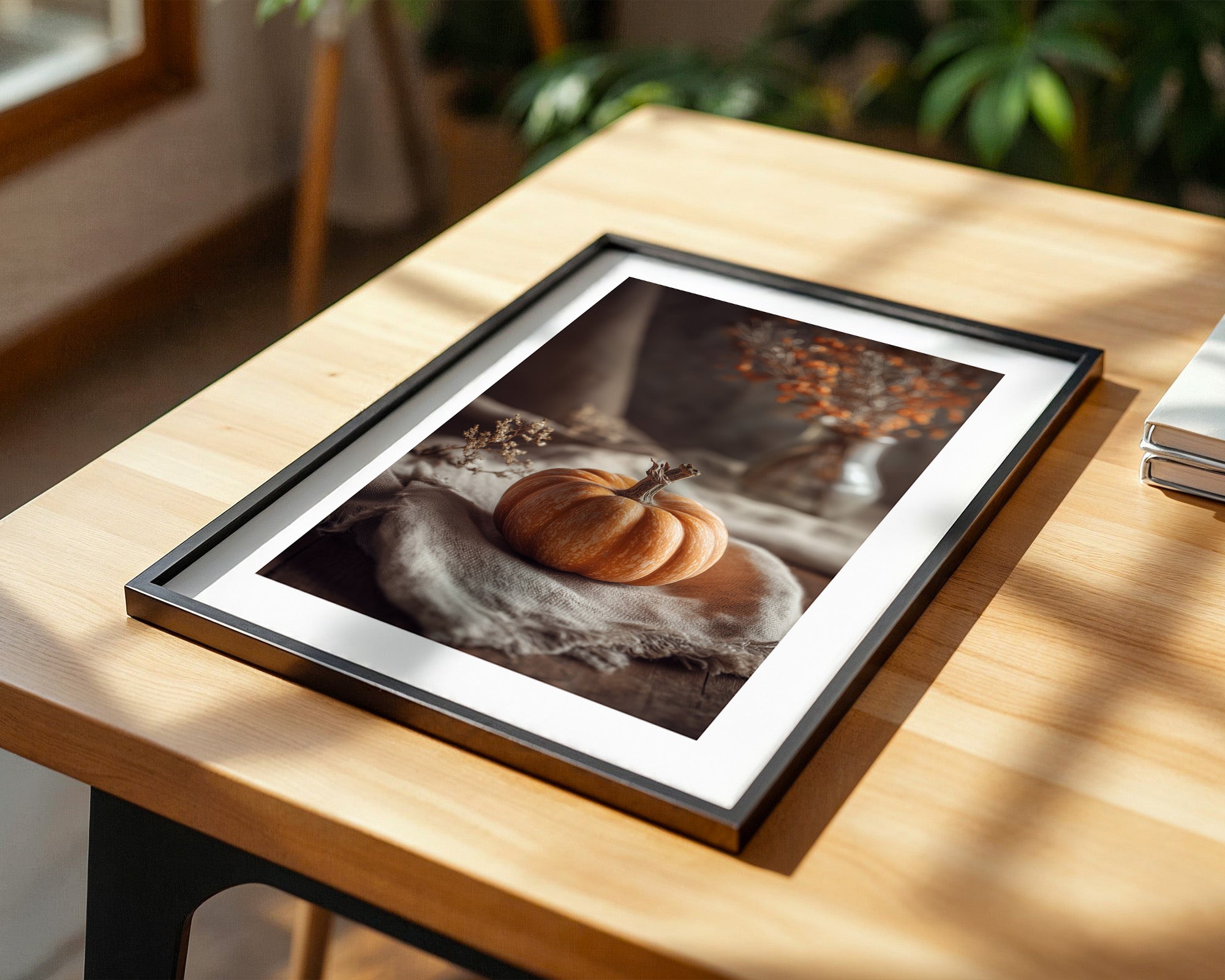 Kürbis Herbst Vintage Stillleben