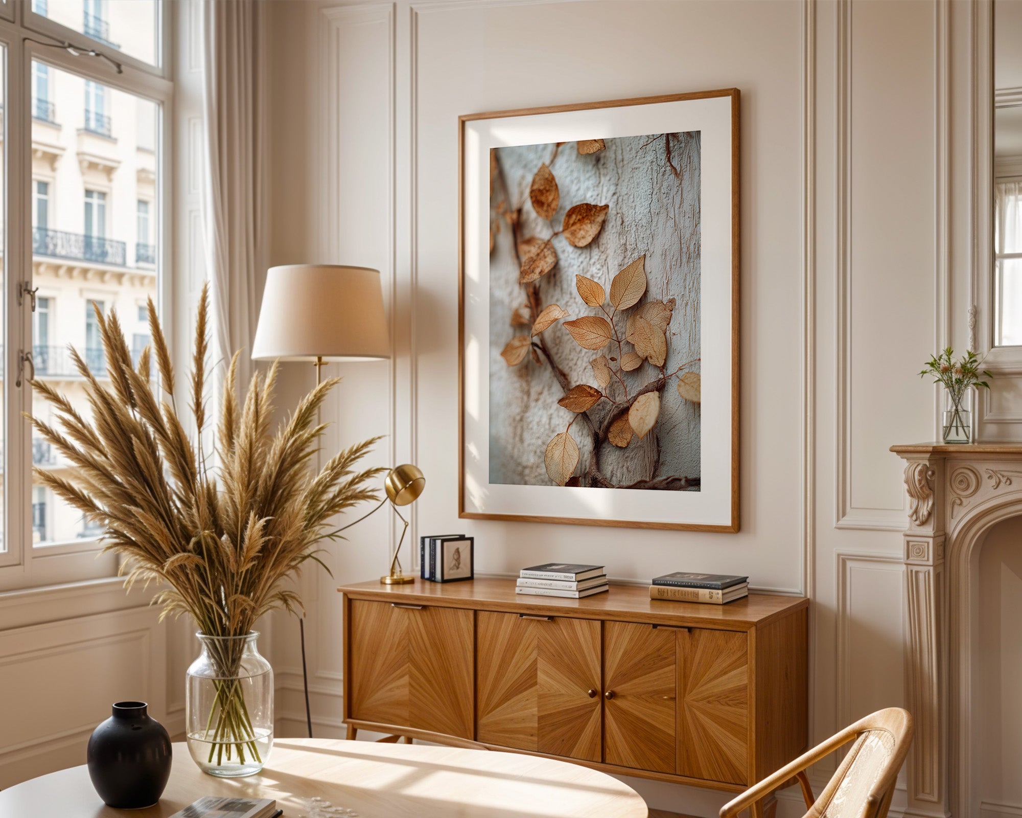 Verwelkte Blätter Nahaufnahme