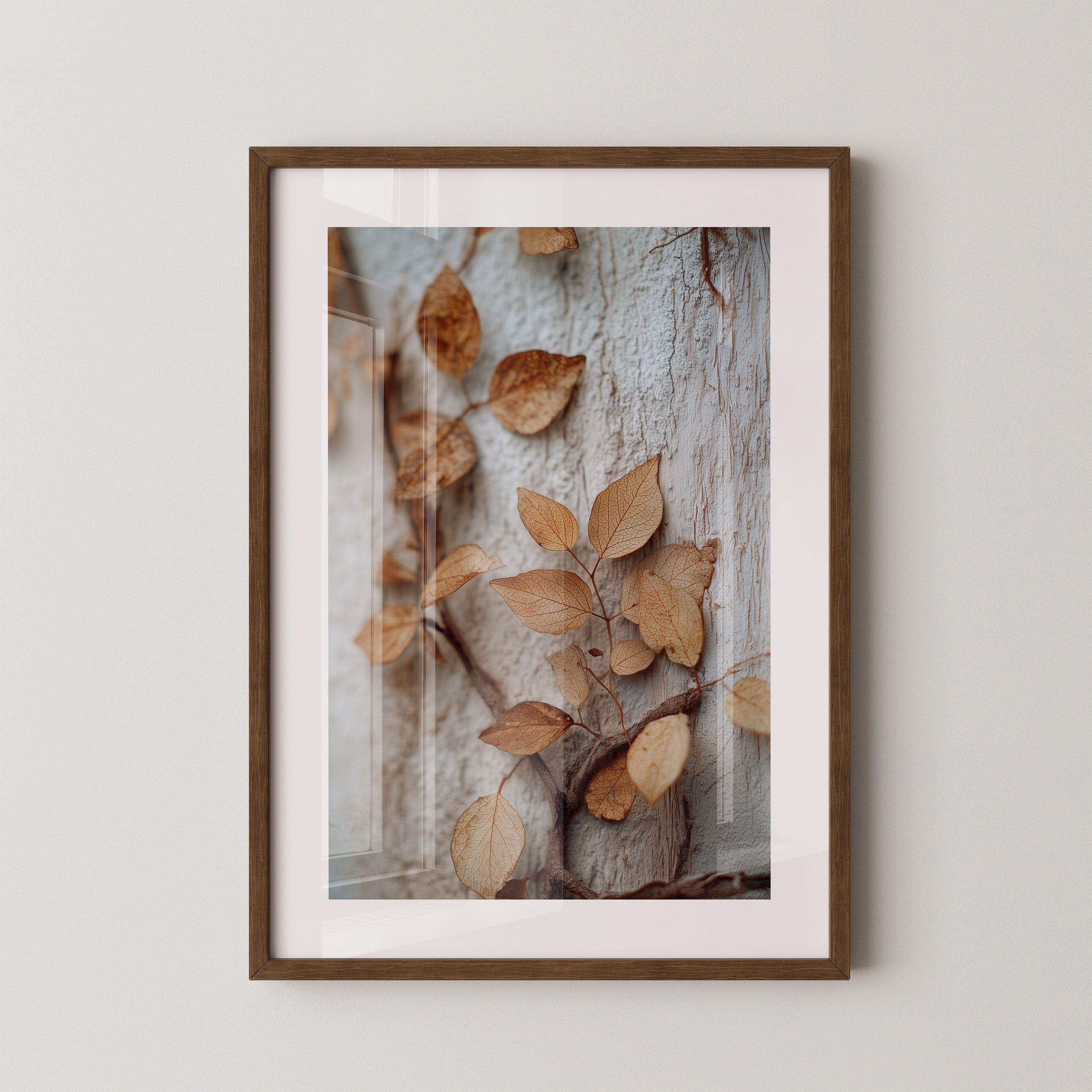 Verwelkte Blätter Nahaufnahme