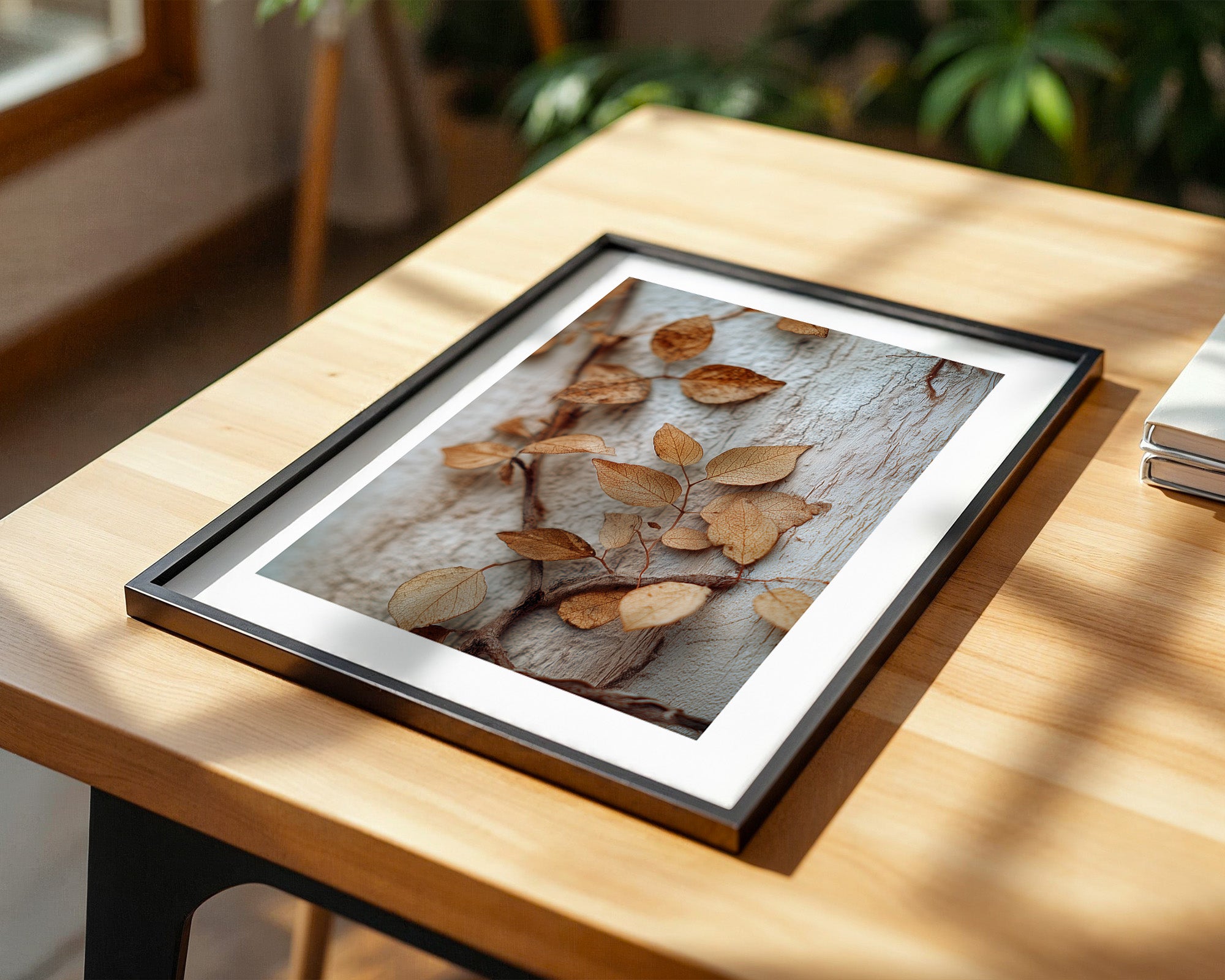 Verwelkte Blätter Nahaufnahme