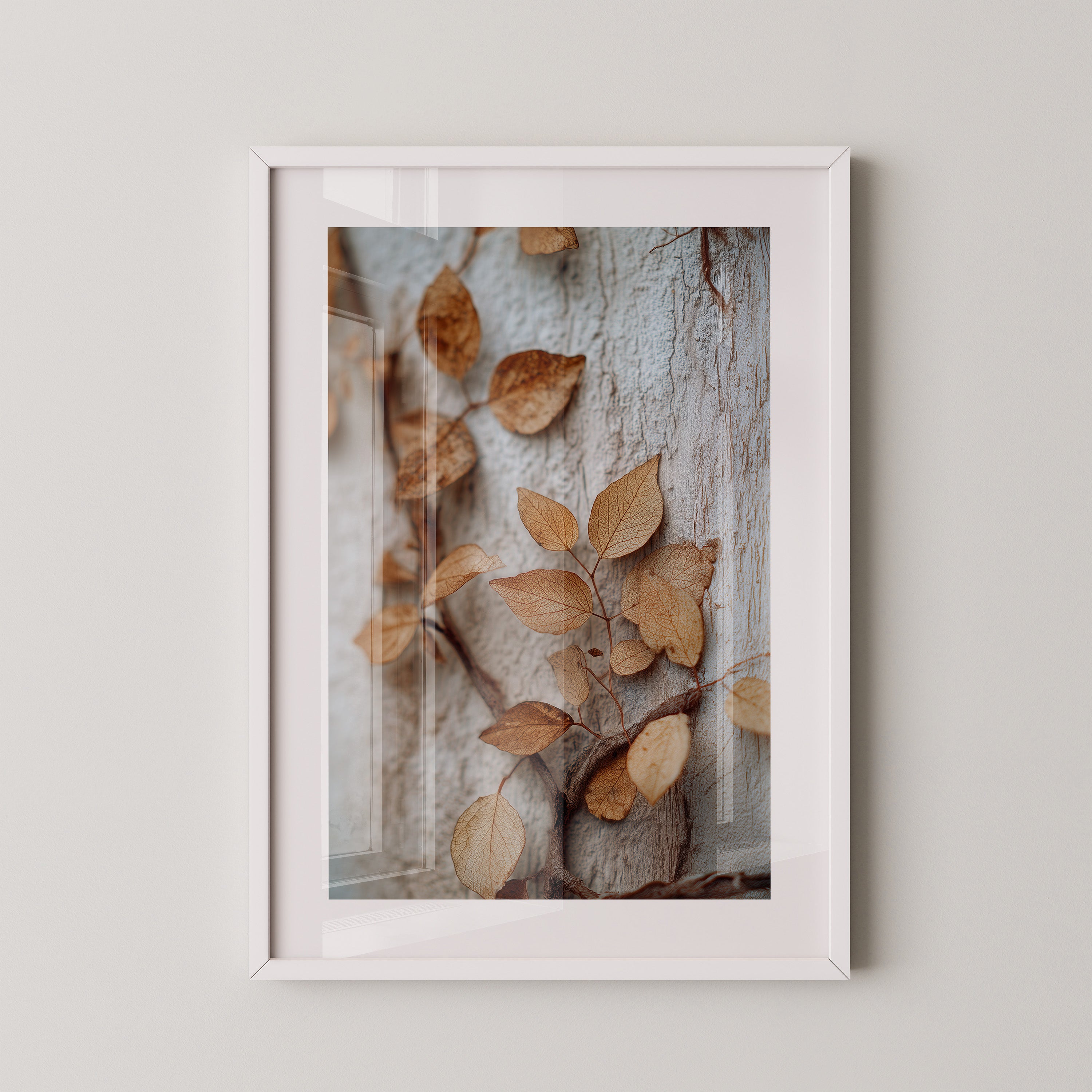 Verwelkte Blätter Nahaufnahme