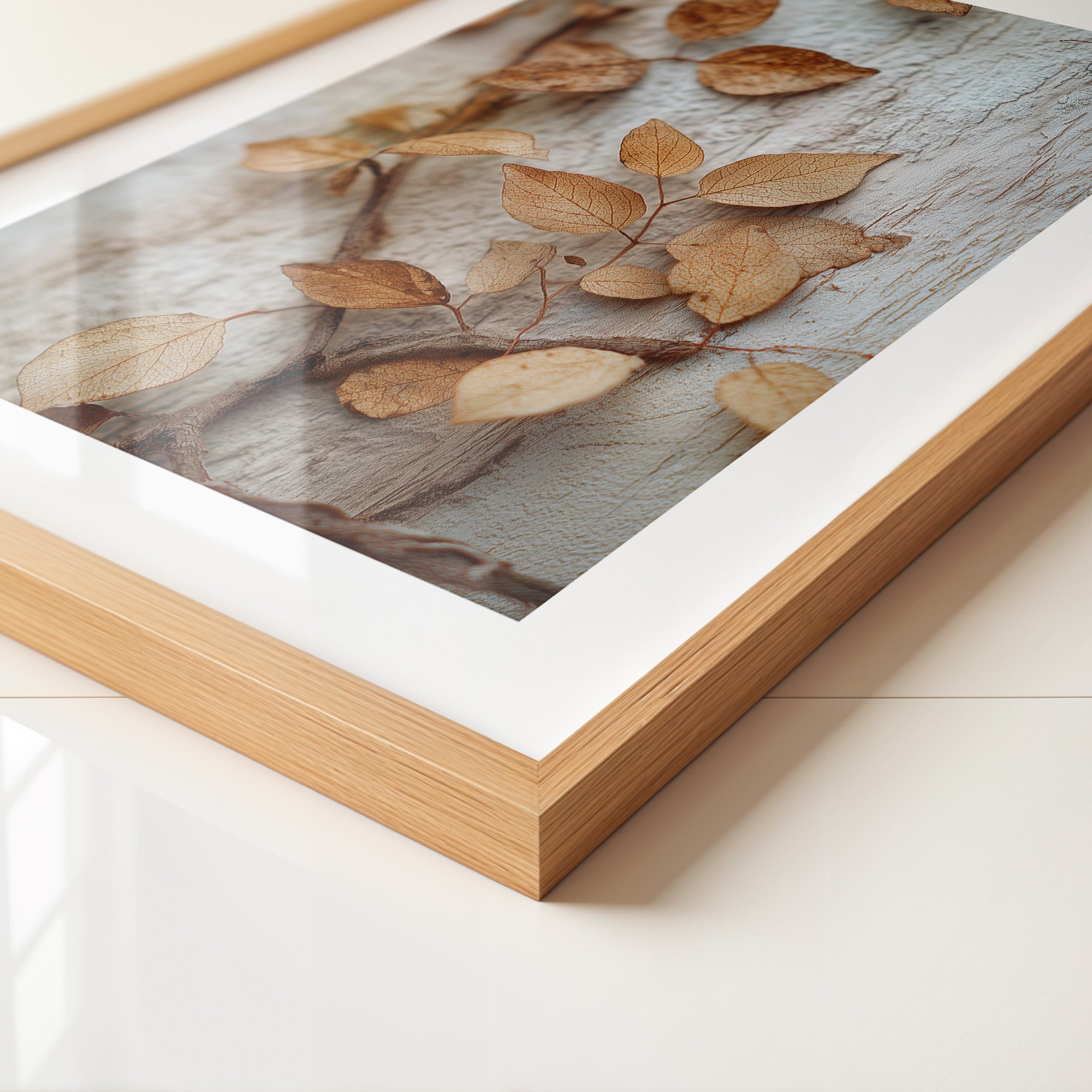 Verwelkte Blätter Nahaufnahme