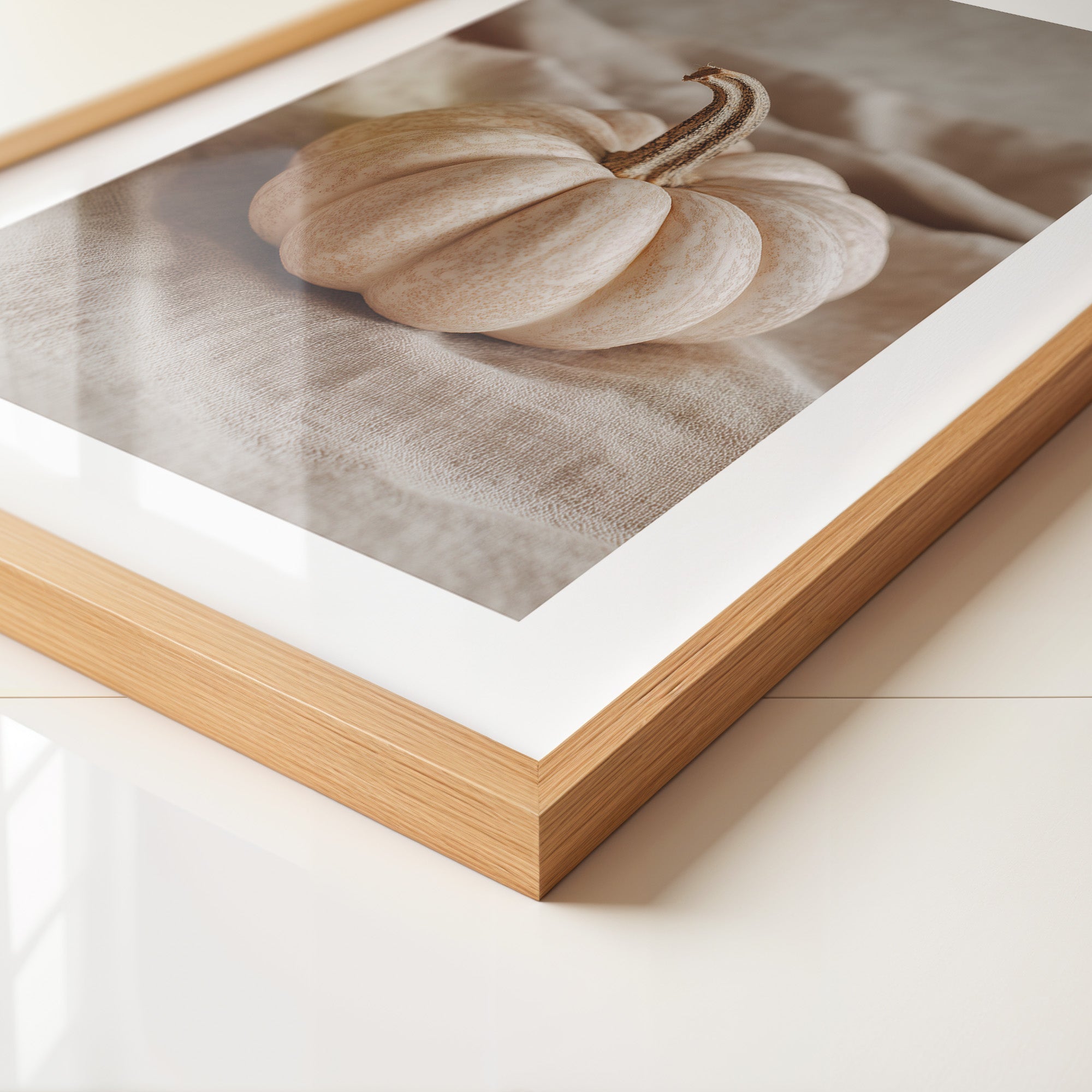 Kürbis Herbst Pastell