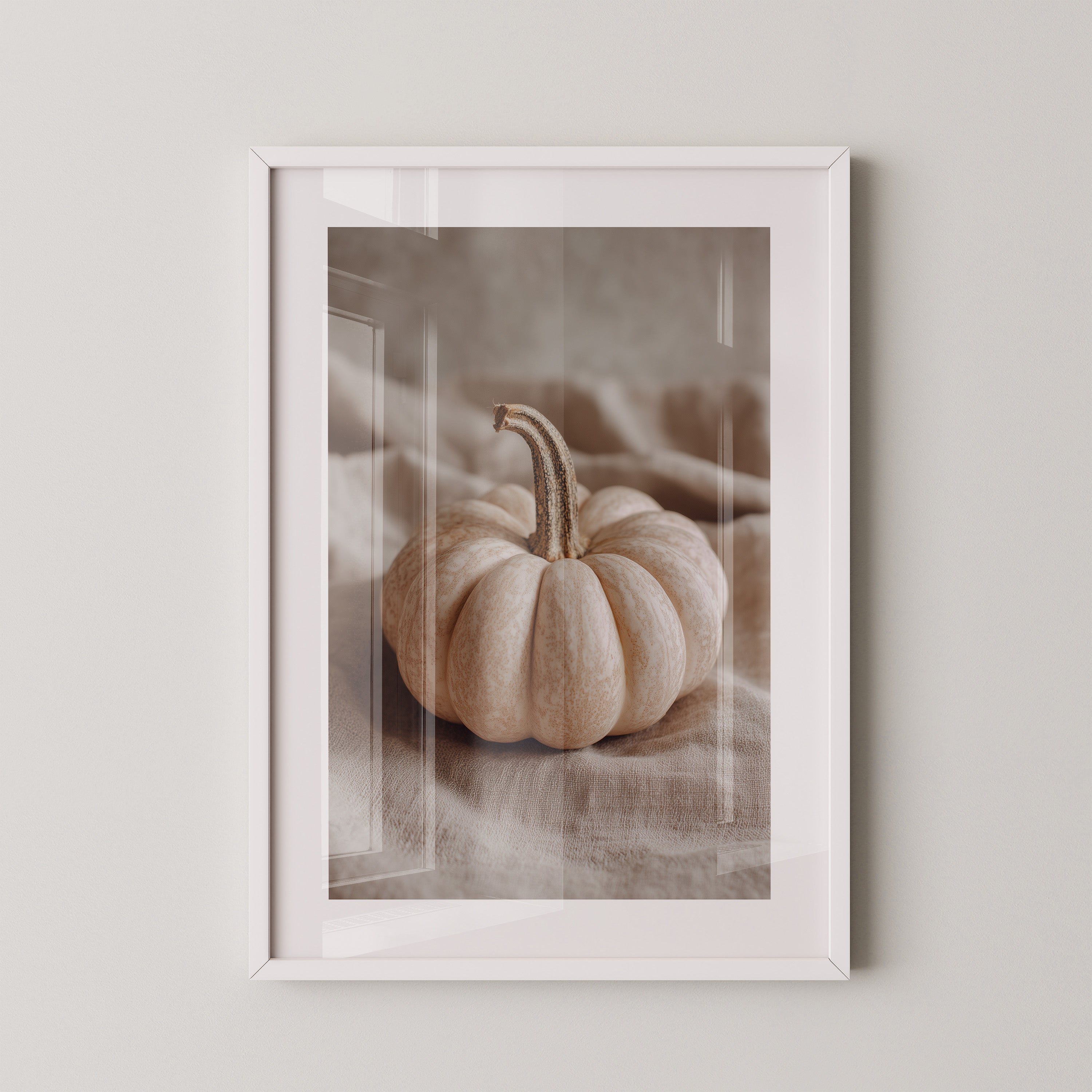 Kürbis Herbst Pastell