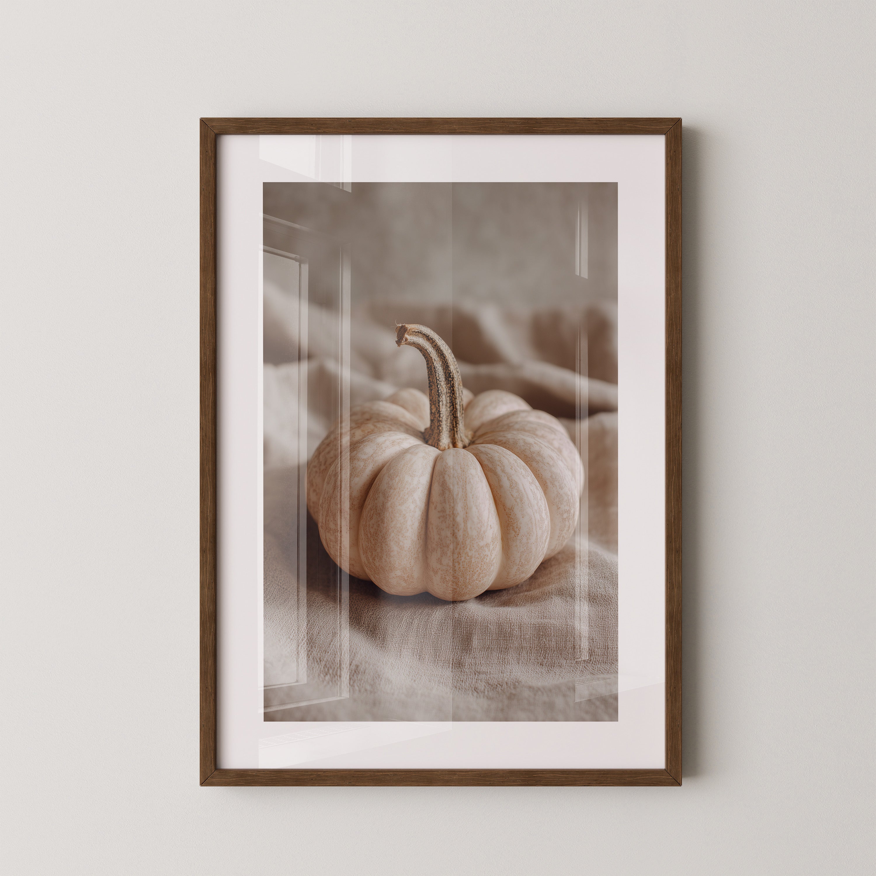 Kürbis Herbst Pastell