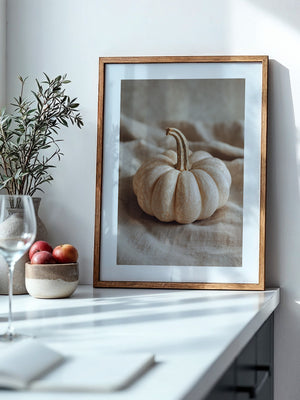 Kürbis Herbst Pastell
