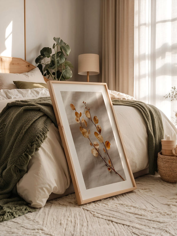 Zweige Beige Struktur