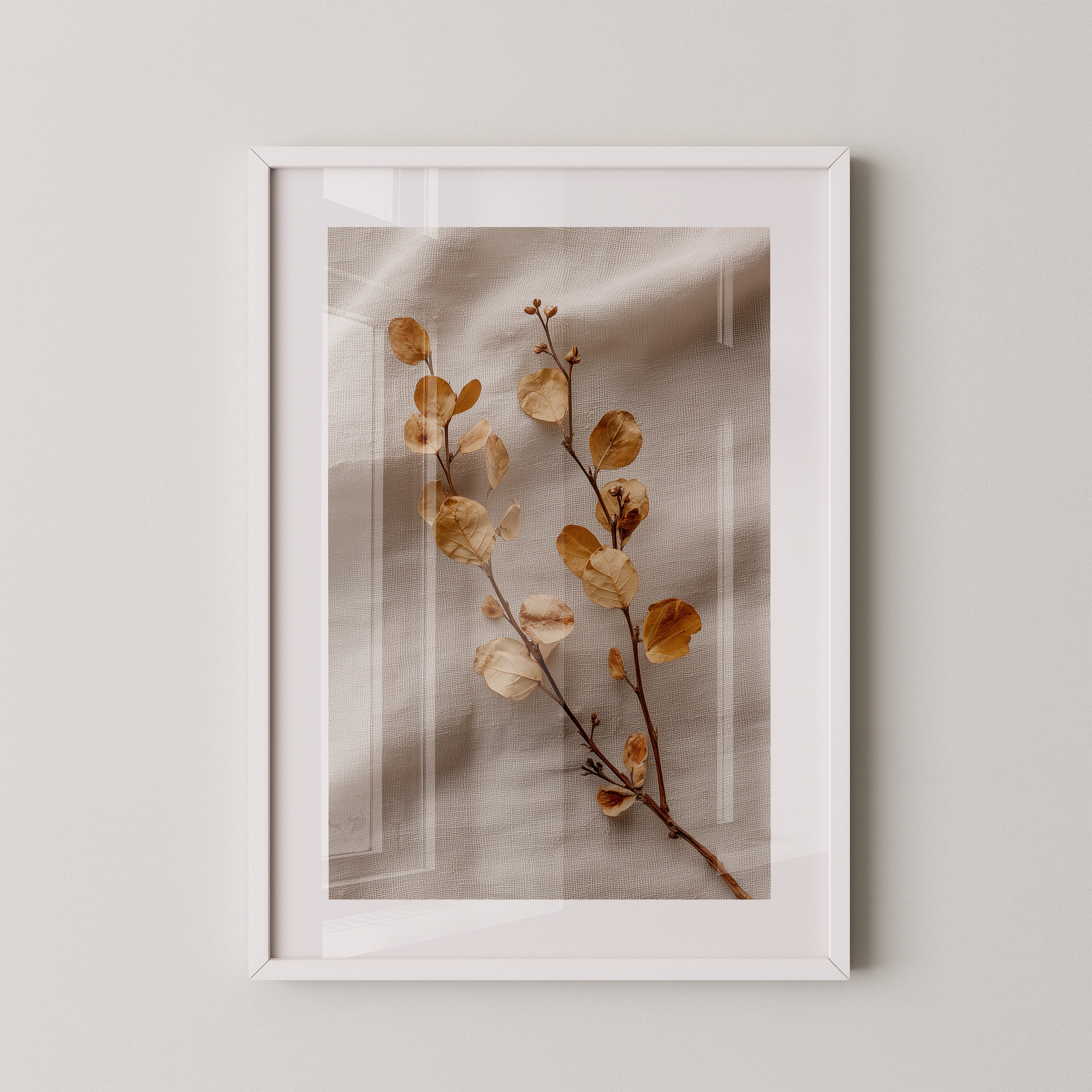 Zweige Beige Struktur