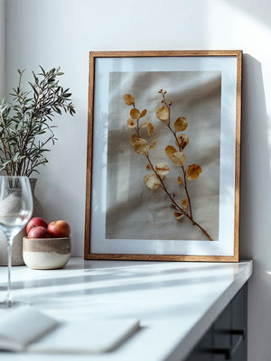 Zweige Beige Struktur