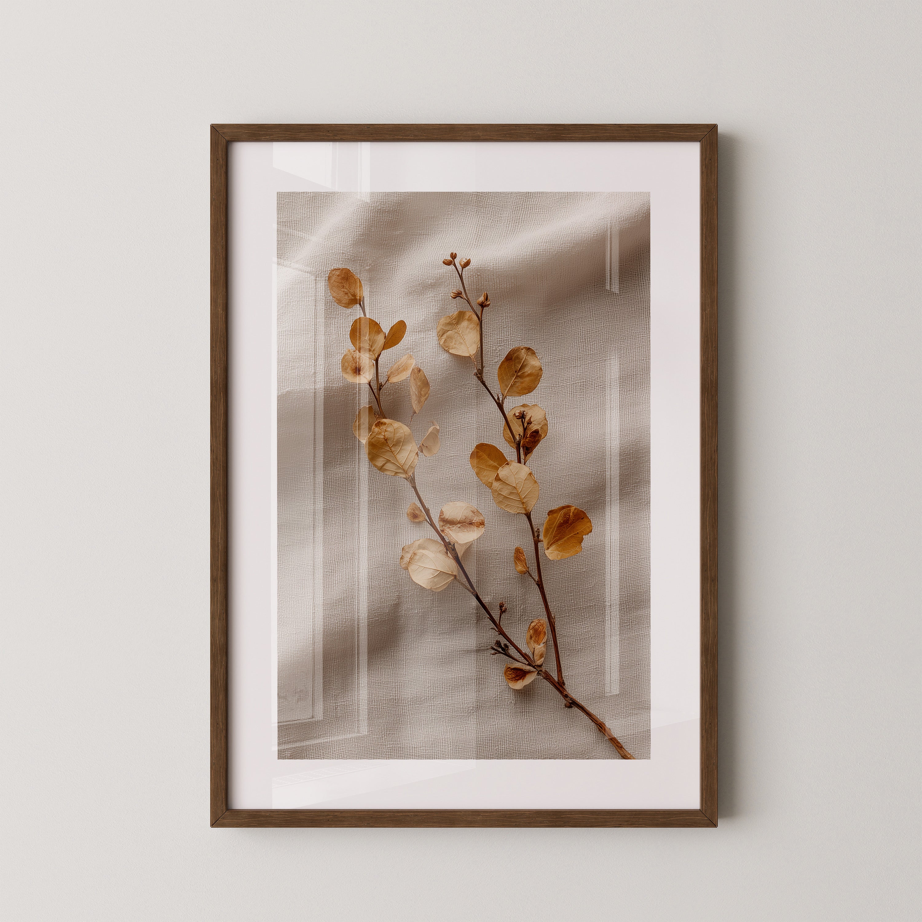 Zweige Beige Struktur