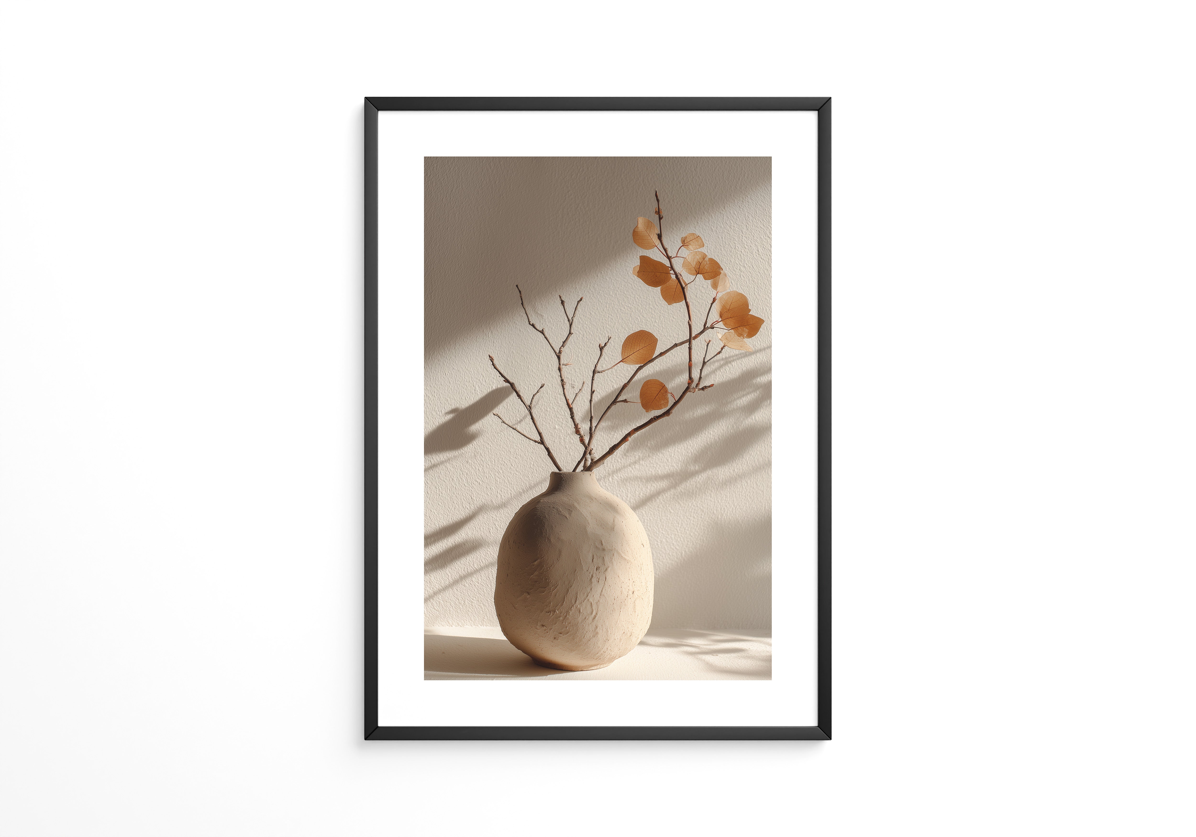 Zweige Violett Herbstton