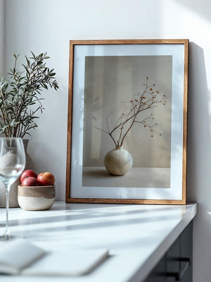 Minimalistischer Zweig Vase