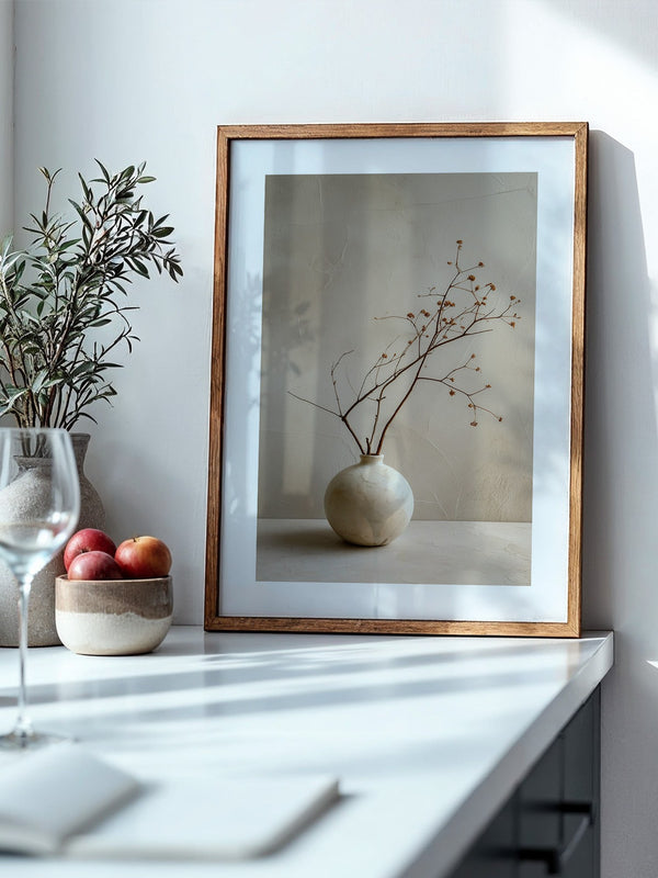 Minimalistischer Zweig Vase