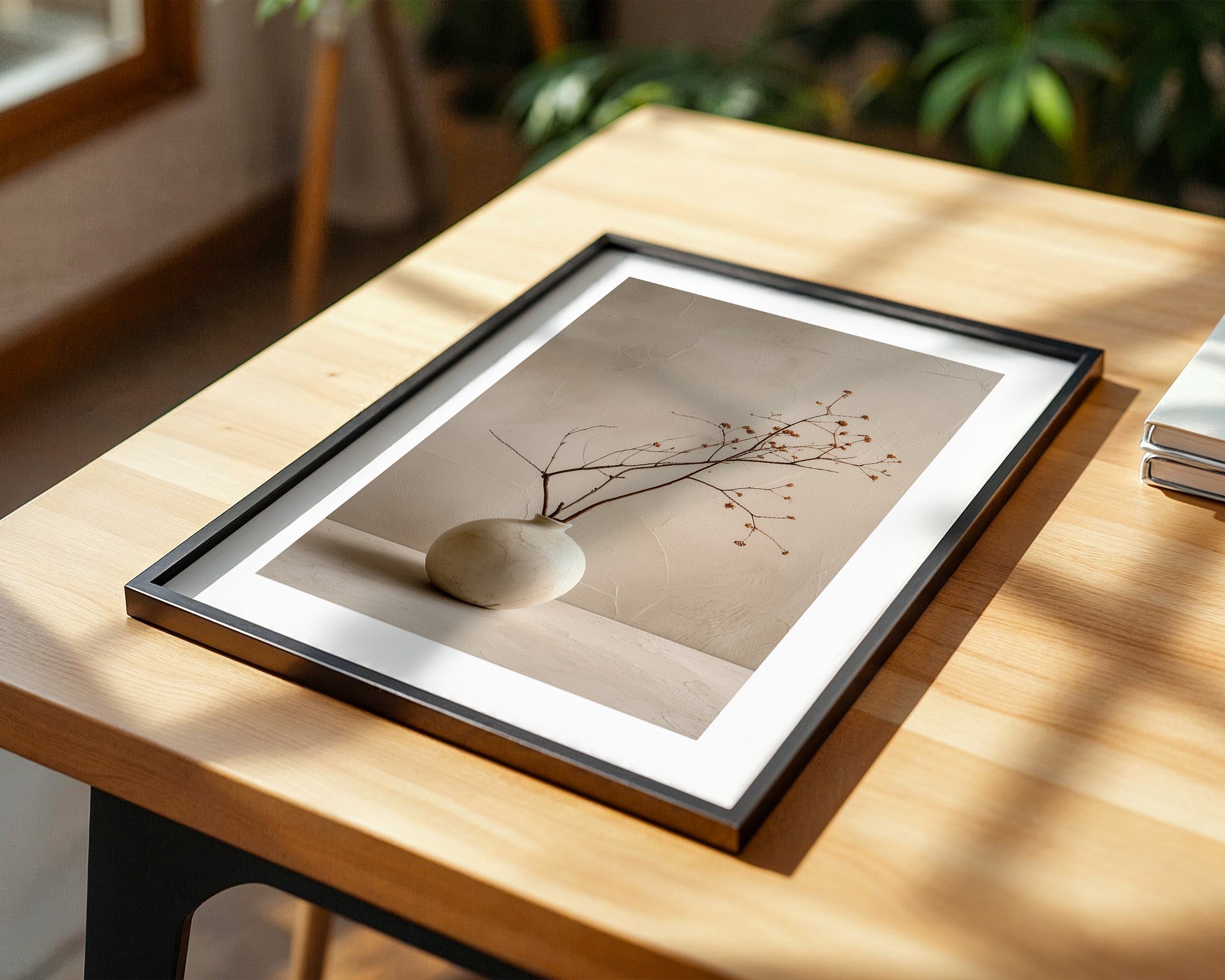 Minimalistischer Zweig Vase