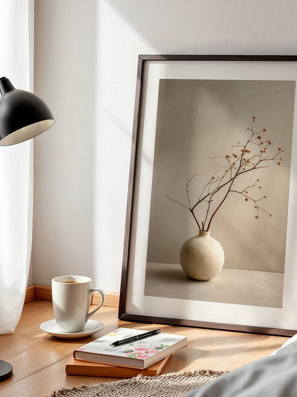 Minimalistischer Zweig Vase