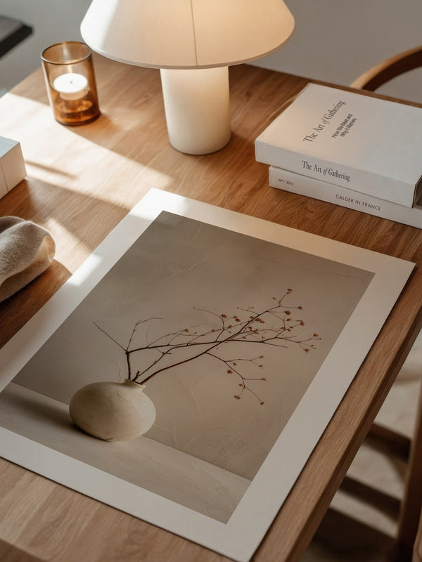 Minimalistischer Zweig Vase