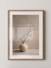 Minimalistischer Zweig Vase