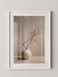 Minimalistischer Zweig Vase