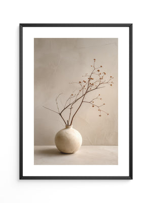 Minimalistischer Zweig Vase