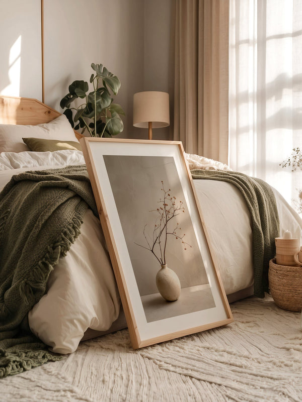 Minimalistischer Zweig Vase