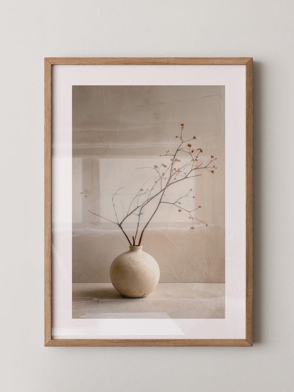 Minimalistischer Zweig Vase