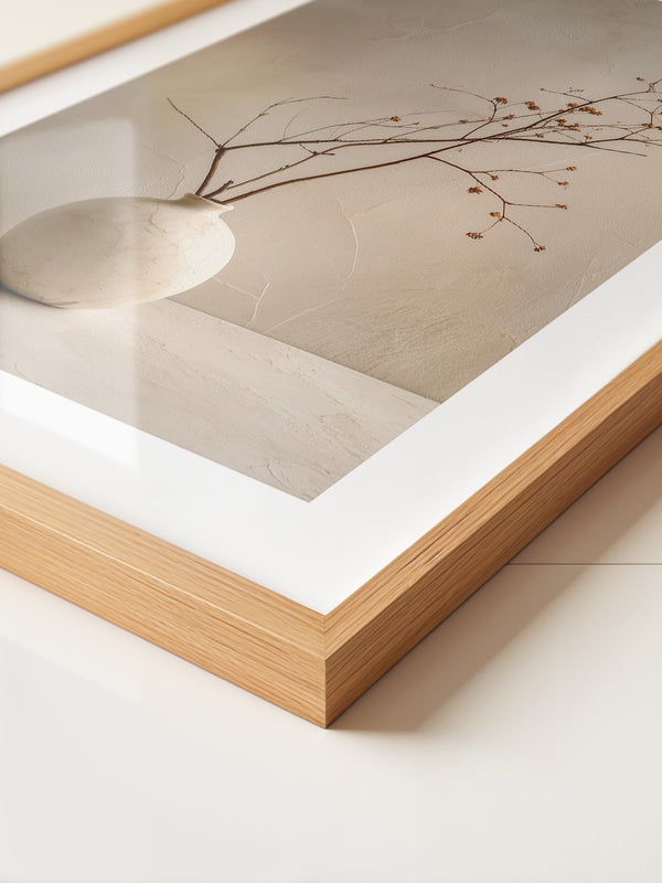 Minimalistischer Zweig Vase