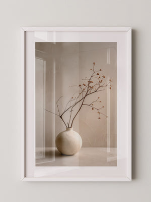 Minimalistischer Zweig Vase