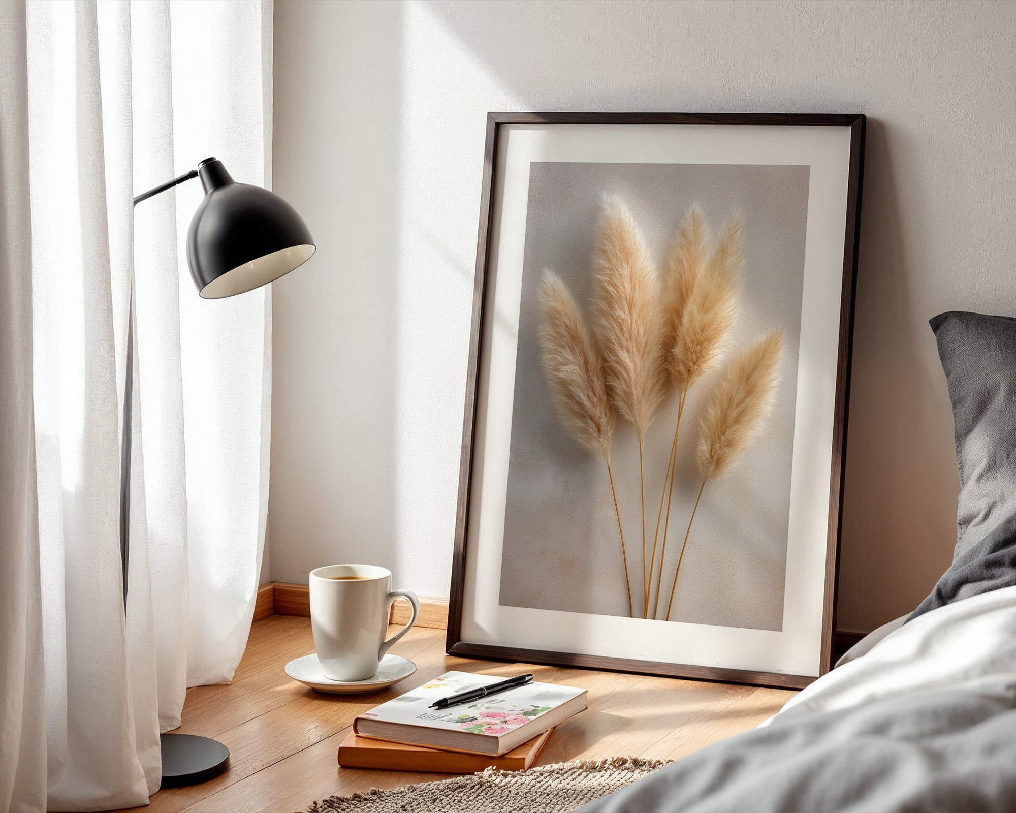 Pampasgras Beige sanft