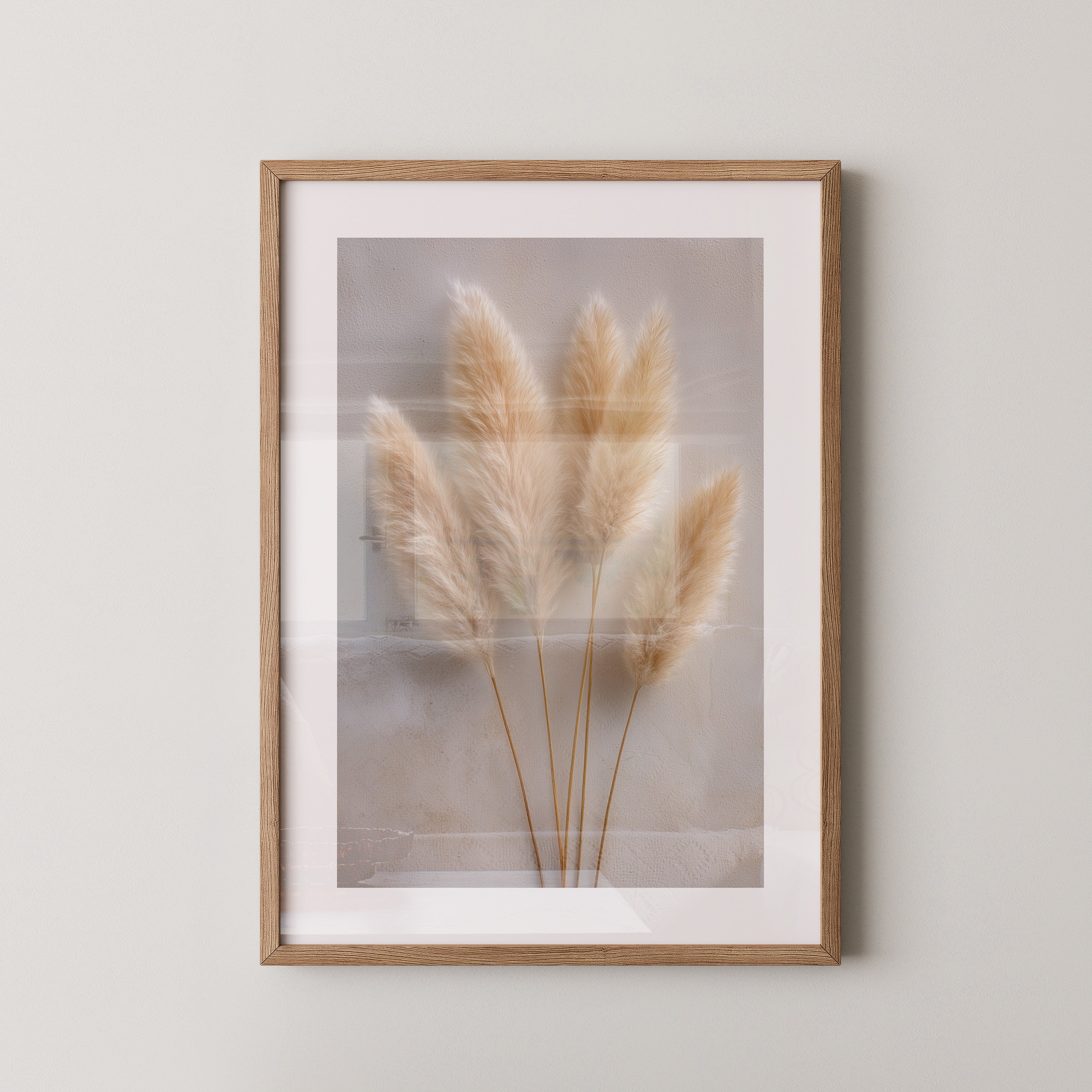 Pampasgras Beige sanft