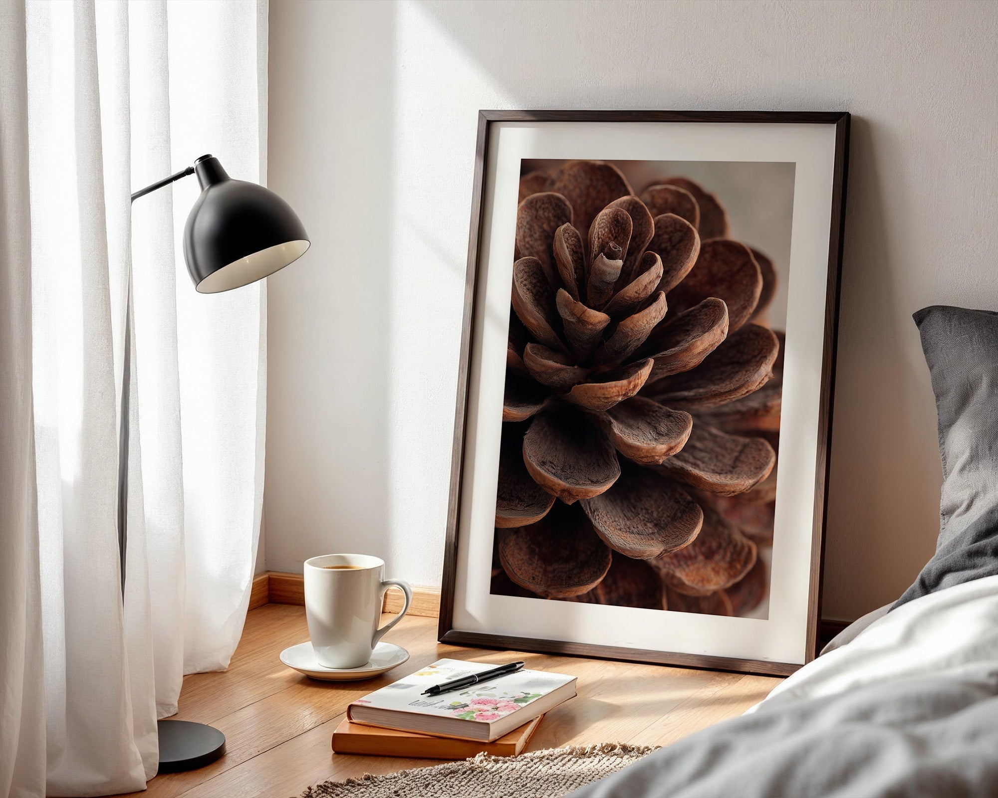 Zapfen Close-up Detailansicht