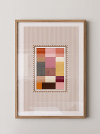 Farbquadrate Retro Look