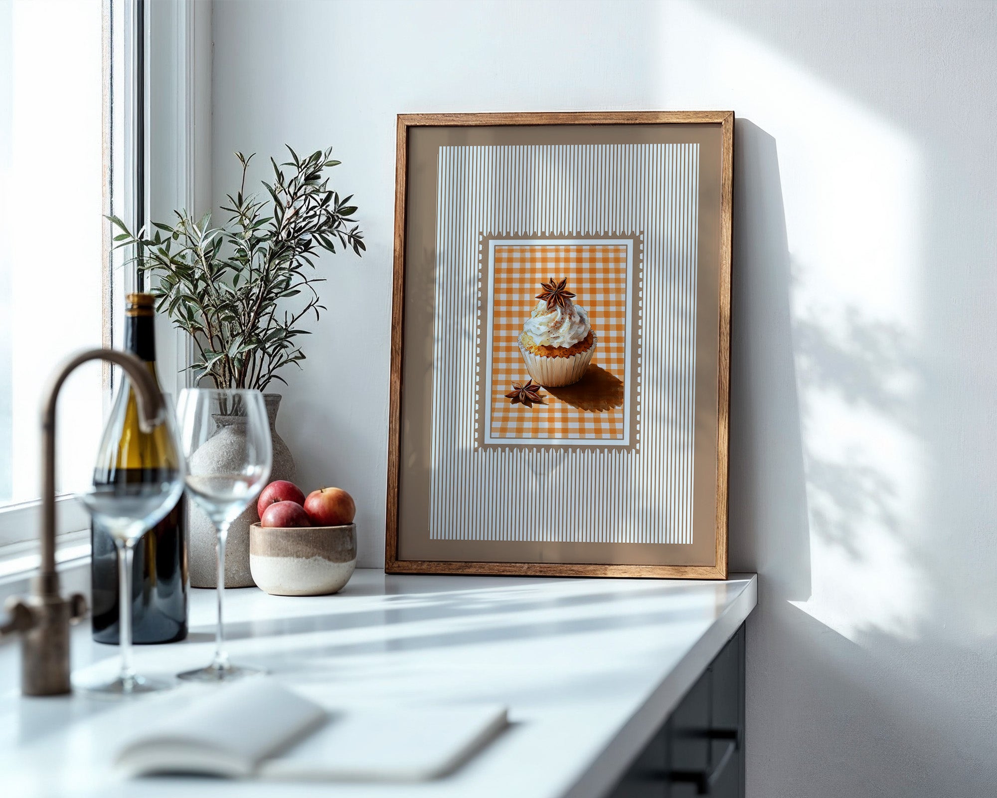 Muffin Anis Karomuster Retro