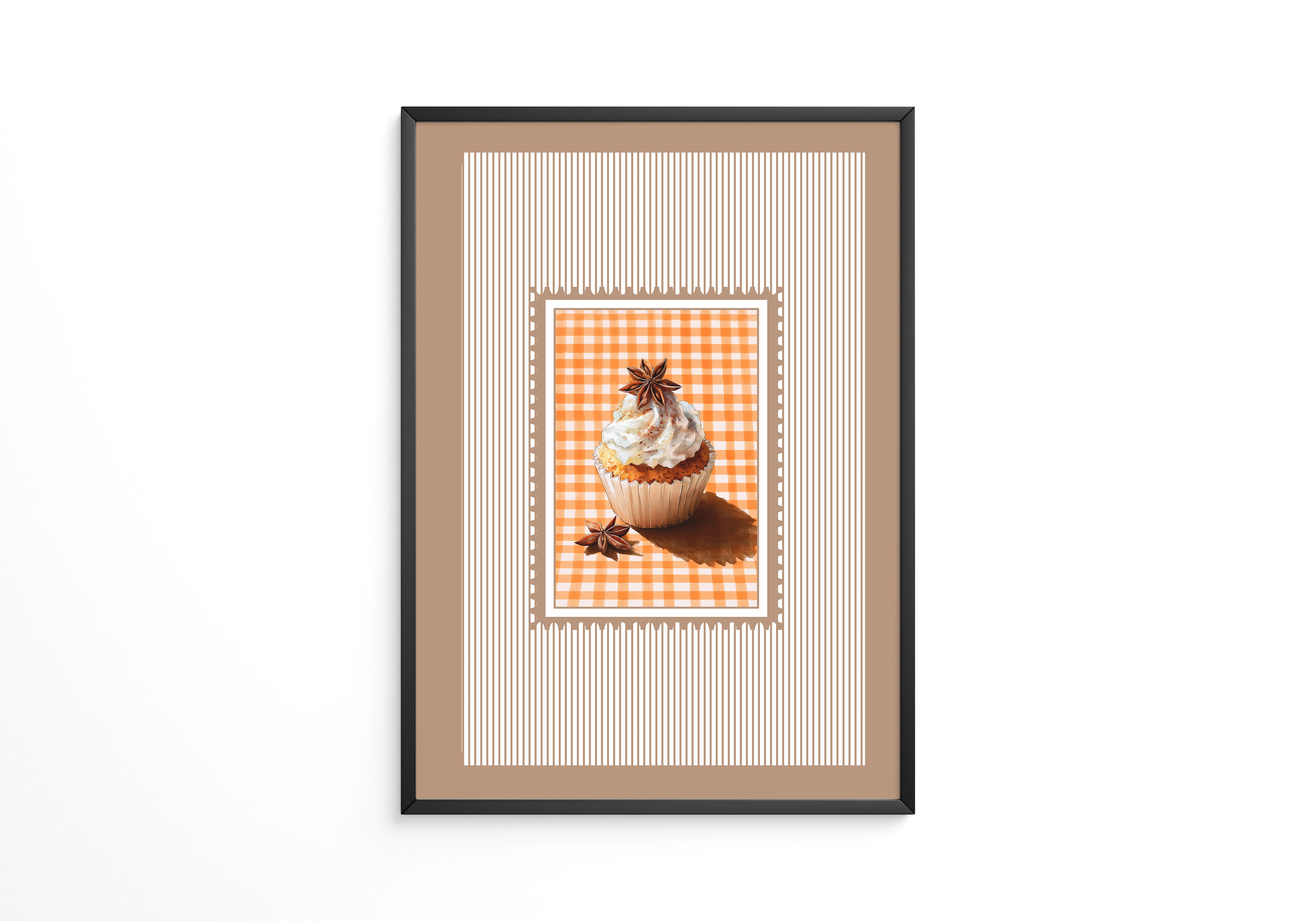 Muffin Anis Karomuster Retro